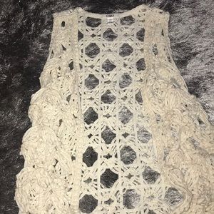 knitted half sweater